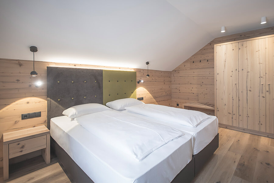 Camera da letto dell'Appartamento E „my adventure"