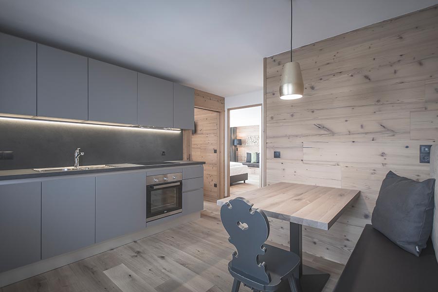 Cucina dell'Appartamento C „my happiness"