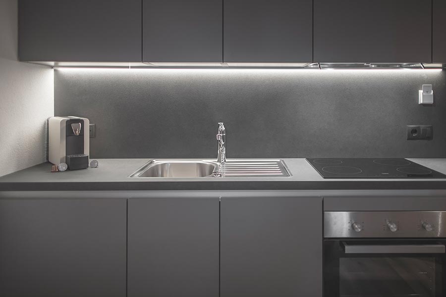 Cucina dell'Appartamento A - "my living"