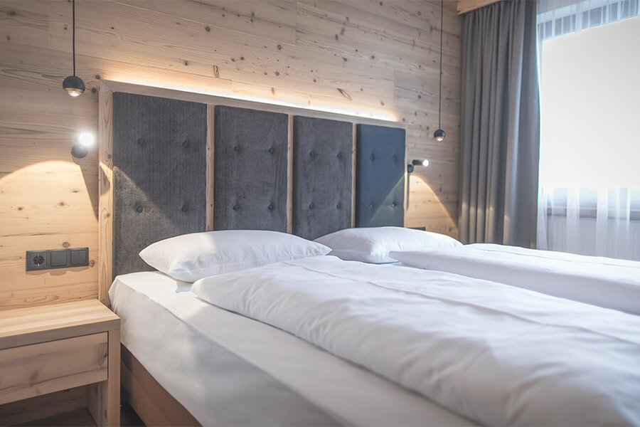 Letto matrimoniale dell'Appartamento D
„my nature"