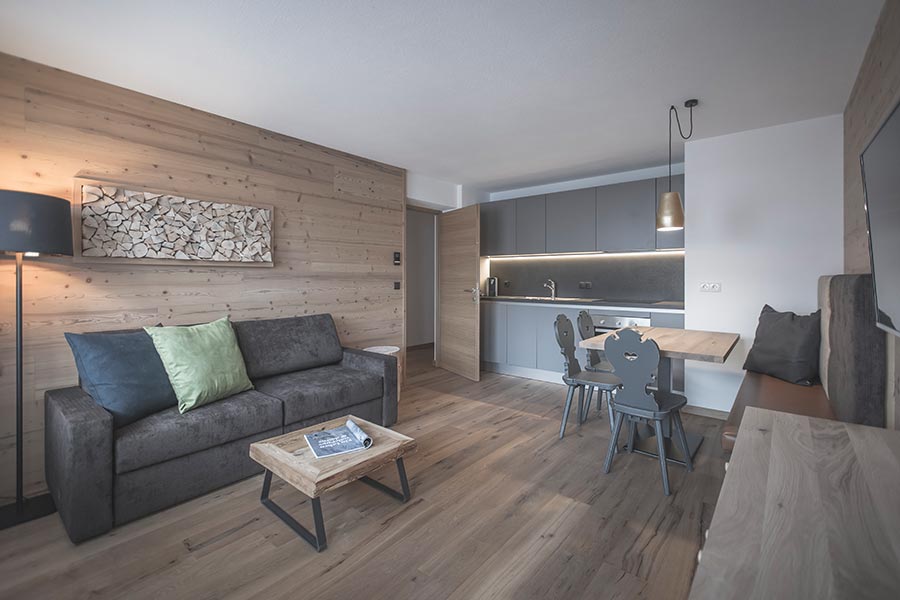 Soggiorno dell'Appartamento B
„my well-being"