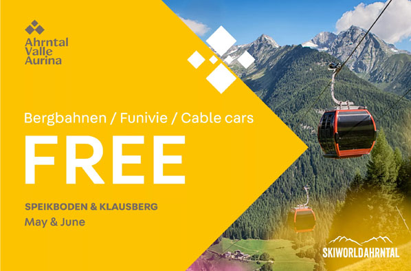 Uso gratuito delle cabinovie